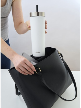 detail Contigo Luxe Spillproof Tumbler 720 ml, bílá