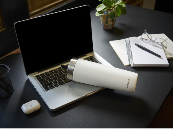 detail Contigo Luxe Spillproof Tumbler 720 ml, bílá
