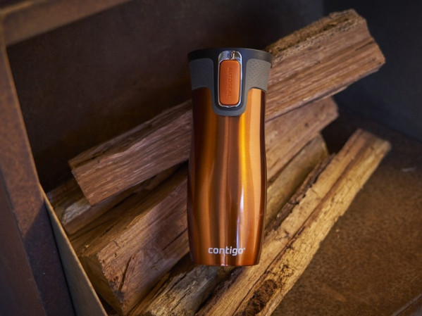 detail Contigo Termohrnek West Loop 470 ml, Tangerine