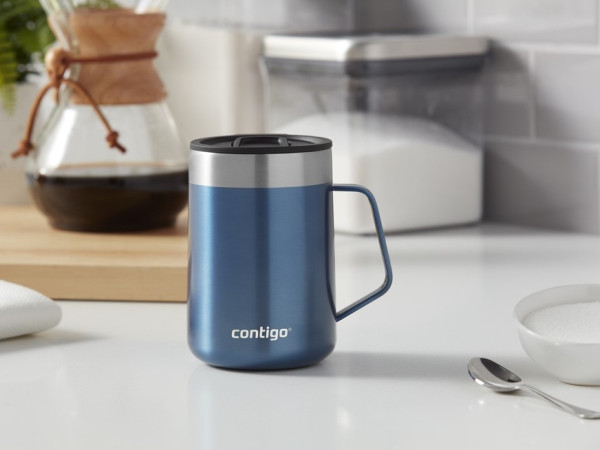 detail Contigo Termohrnek Streeterville Desk Mug 420 ml, Blue