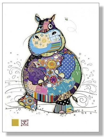 detail Luxusní přání G005 BUG ART - HARRY HIPPO
