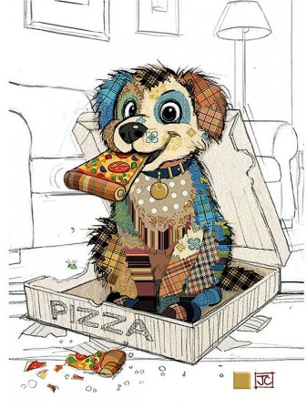 detail Luxusní přání G049 BUG ART - PEDRO PUP