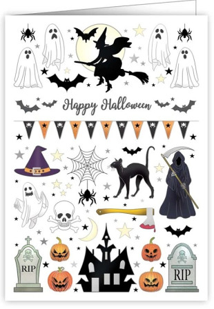 detail Luxusní přání 3858 QUIRE PUBLISHING - HAPPY HALLOWEEN 1