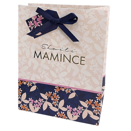 detail Albi Dárková taška L - TKC - SKVĚLÉ MAMINCE (růžovo-tm.modrá)