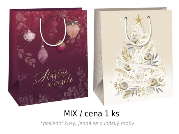 detail Ditipo Dárková taška DAB Vánoční mix / cena 1ks