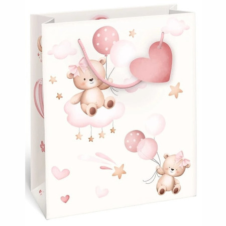 detail Alvarak Dárková taška TL 22618 Medvídek růžový