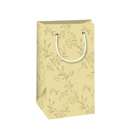 detail Ditipo Dárková taška DK Zlatá s větvičkami