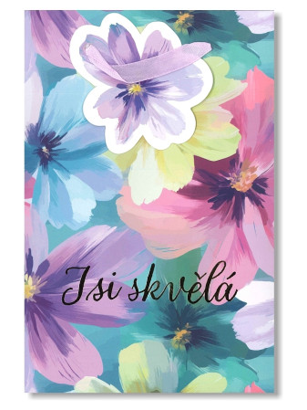 detail Albi Dárková taška S - JSI SKVĚLÁ, květinová taška