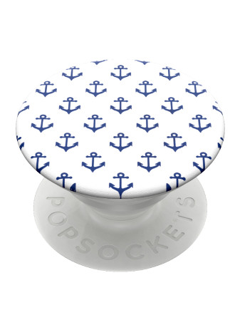 detail PopSockets PopGrip Gen.2, ANCHORS AWAY WHITE výměnný
