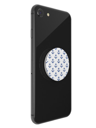 detail PopSockets PopGrip Gen.2, ANCHORS AWAY WHITE výměnný