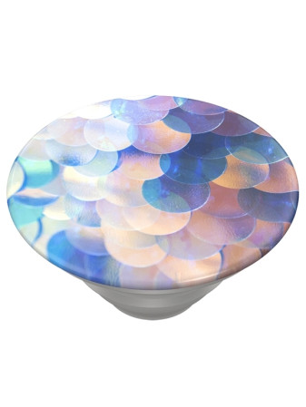 detail PopSockets PopTop Gen.2, Shimmer Scales Gloss, barevné šupiny, výměnný vršek