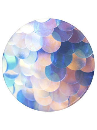 detail PopSockets PopTop Gen.2, Shimmer Scales Gloss, barevné šupiny, výměnný vršek