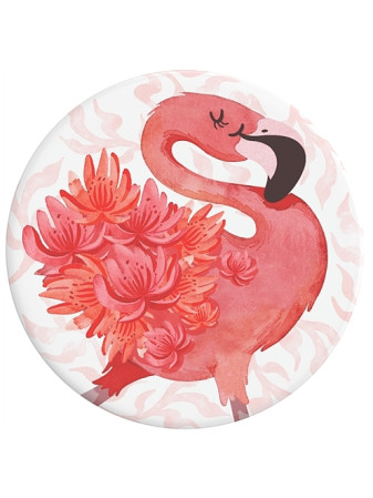detail PopSockets PopGrip Gen.2, Flamingo a Go Go, plameňák