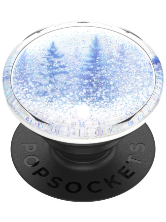 detail PopSockets PopGrip Gen.2, Tidepool Snowglobe Forest, zimní les
