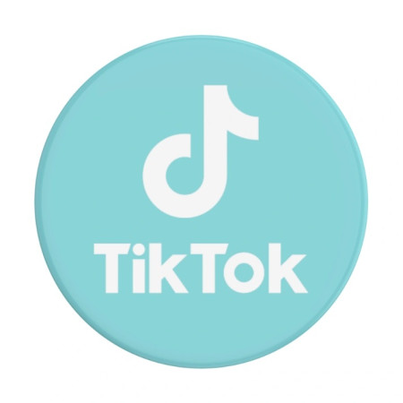 detail PopSockets PopGrip Gen.2, TikTok Blue, modrý