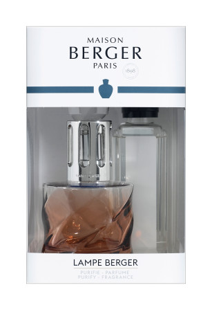 detail Maison Berger SPIRALE katalytická lampa, náplň Paris Chic 0,25l, jantarová