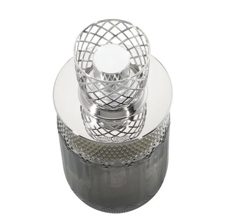 detail Maison Berger EVANESCENCE šedá, katalytická lampa s náplní Mystická kůže