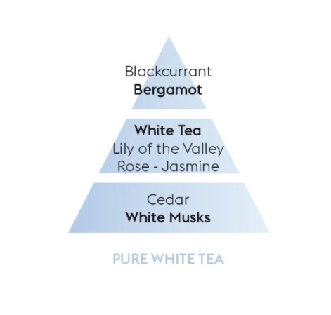 detail Maison Berger MIRAGE, katalytická lampa s náplní Pure White Tea, 250ml
