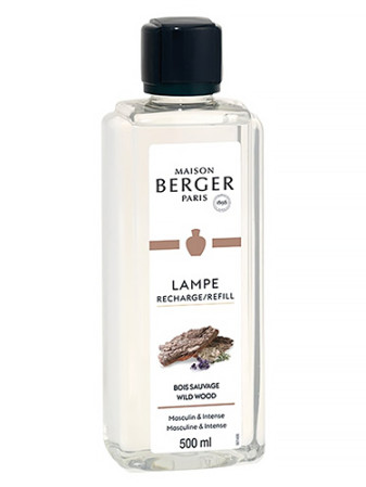 detail Maison Berger WILD WOOD, náplň katalytické lampy 500 ml