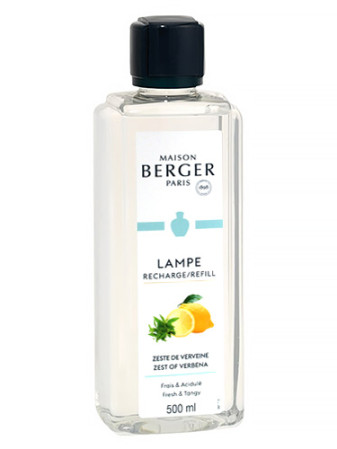 detail Maison Berger ZEST OF VERBENA, náplň katalytické lampy 500ml