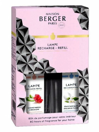 detail Maison Berger Duopack Hibiscus Love & Délicate White Musk, 2x 250 ml