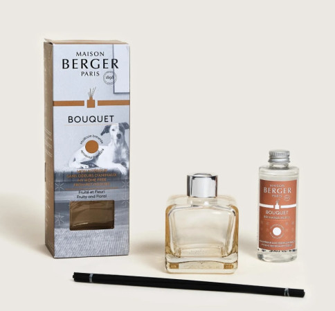 detail Maison Berger ODOUR FROM PET, difuzér proti zvířecímu zápachu 125 ml