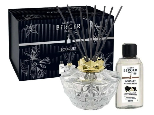 detail Maison Berger KALI white, difuzér s nápní Vanilla Magnificence 200ml