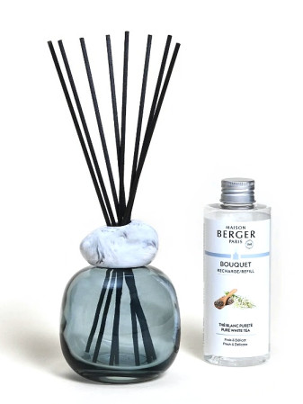 detail Maison Berger MINERAL difuzér 600ml, s náplní Čistý bílý čaj