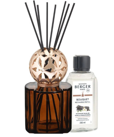 detail Maison Berger POMELIS brown, difuzér s náplní Vanilla Magnificence, 250ml
