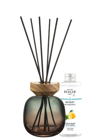 detail Maison Berger WOOD difuzér 260ml s náplní Zest of Verbena 180ml