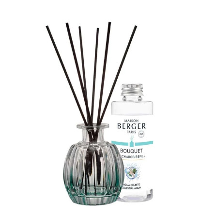 detail Maison Berger CORALI, mini difuzér 100ml s náplní Acqua Celeste