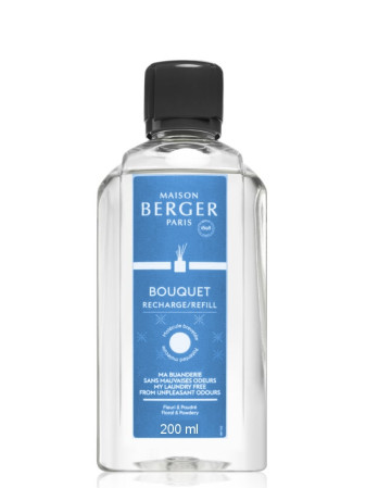 detail Maison Berger ODOUR FROM LAUNDRY, náplň difuzéru 200ml