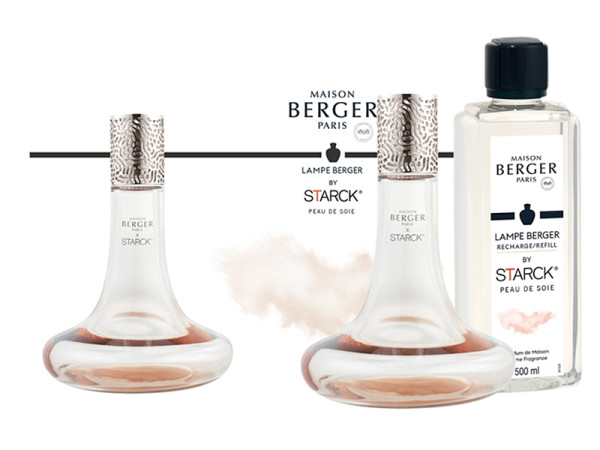 detail Maison Berger STARCK Peau de Soie, katalytická lampa s náplní 500ml