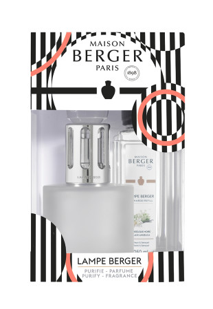detail Maison Berger Illusion Purify ojíněná katalytická lampa, náplň Black Angelica