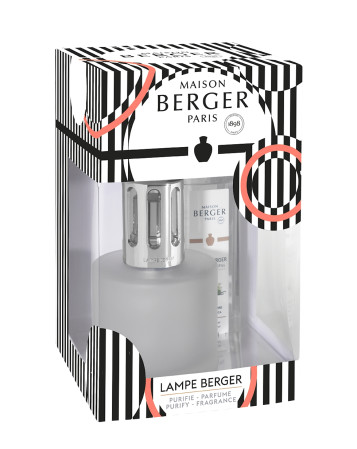 detail Maison Berger Illusion Purify ojíněná katalytická lampa, náplň Black Angelica