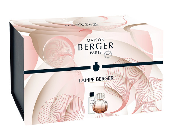 detail Maison Berger CORALI lampa ORANGE, náplň Lady Flower 250ml