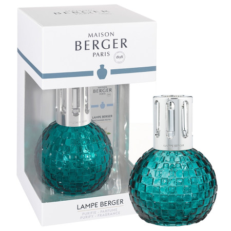 detail Maison Berger DISCO lampa GREEN s vůní COSY MUSK, 250ml