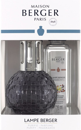 detail Maison Berger DISCO lampa GREY s vůní AMBER POWDER, 250ml