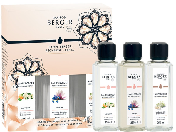 detail Maison Berger Triopack ETERNITY, náplně do katalytické lampy, 3x 250ml