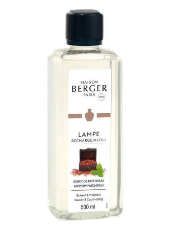 detail Maison Berger MYSTERY PATCHOULI, náplň katalytické lampy 500ml