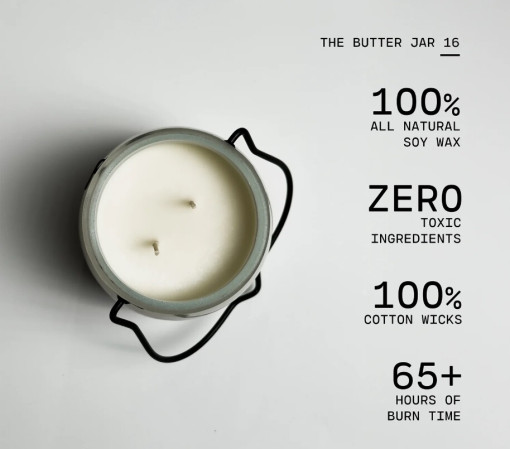 detail Vonná svíčka Milkhouse Candle AUTUMN DAY 454g