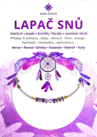 detail Náramek MÁM ŠTĚSTÍ - LAPAČ SNŮ