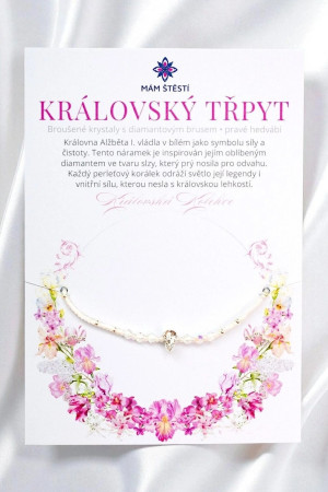 detail Náramek MÁM ŠTĚSTÍ - KRÁLOVSKÝ TŘPYT