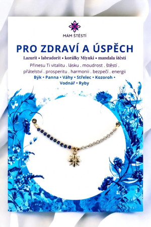 detail Náramek MÁM ŠTĚSTÍ - PRO ZDRAVÍ A ÚSPĚCH