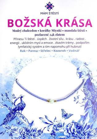 detail Náramek MÁM ŠTĚSTÍ - BOŽSKÁ KRÁSA
