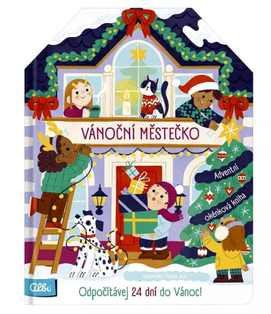 detail VÁNOČNÍ MĚSTEČKO, Adventní okénková kniha