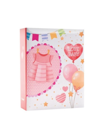 detail Fotoalbum 9x13/100 Fandy BABYMO 2 růžové