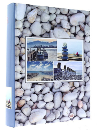 detail Fotoalbum 10x15/300 2-up Gedeon SEA STONE tmavý bok