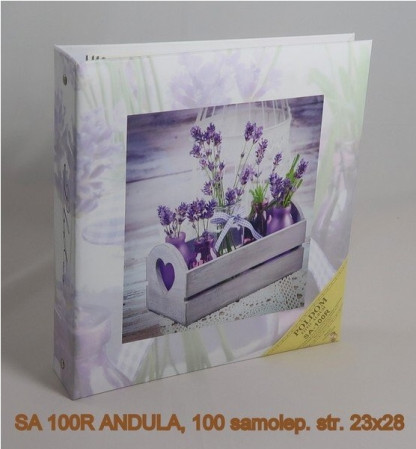 detail Fotoalbum samolepicí 100stran SA-100 Poldom ANDULA