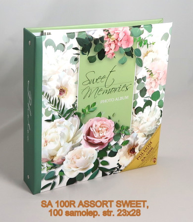 detail Fotoalbum samolepicí 100stran SA-100 Poldom SWEET MEMORIES